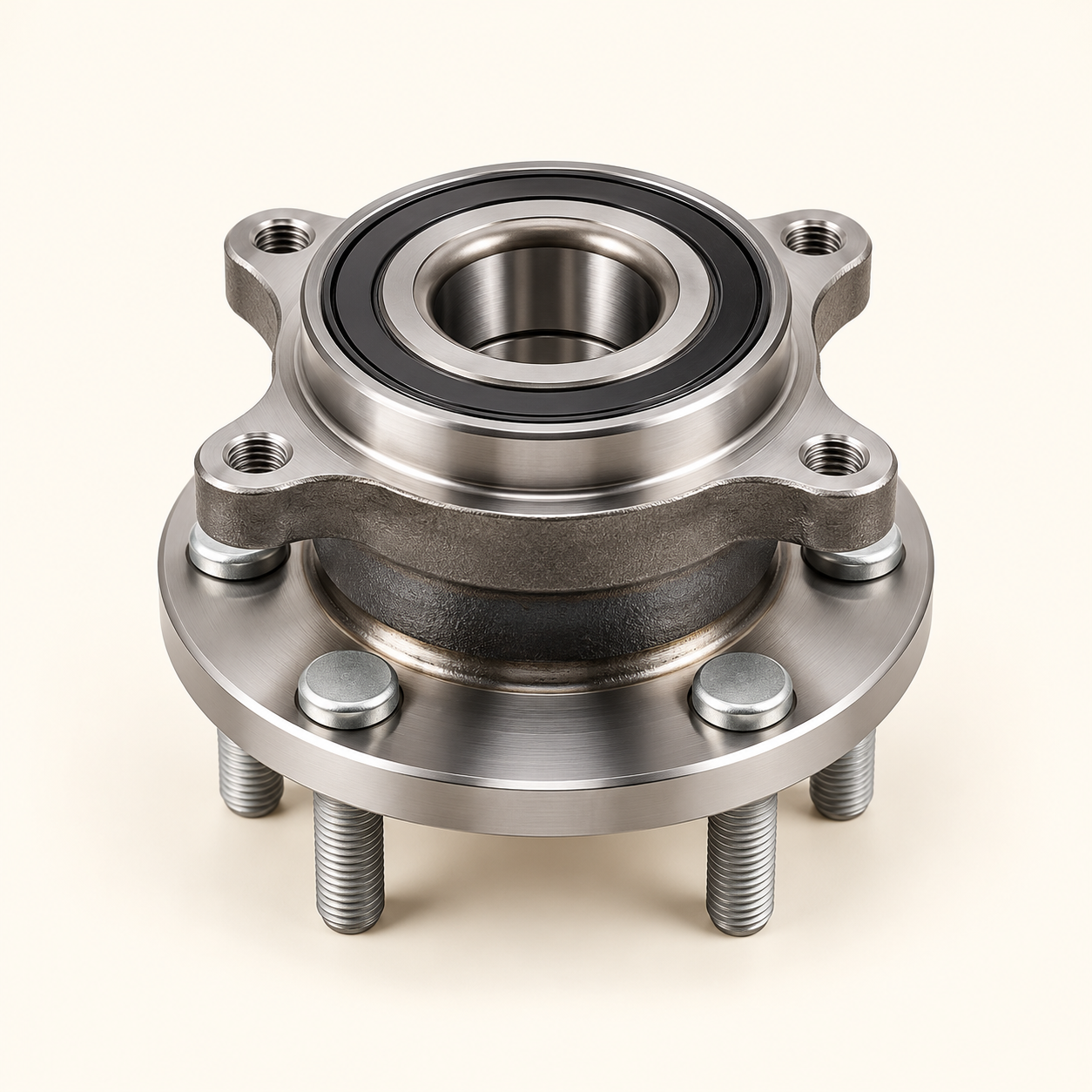Illustrative wheel hub bearing assembly